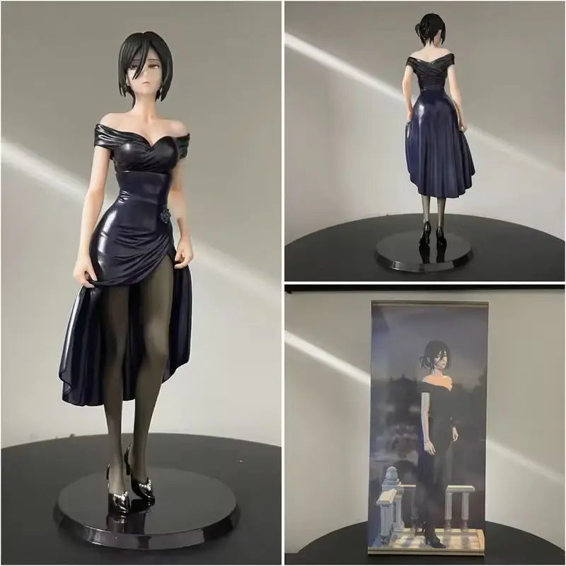 Attack on Titan Figures Mikasa Ackerman 28cm