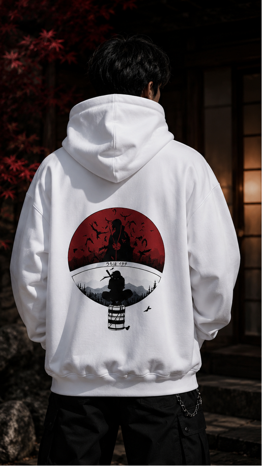 Sudadera con capucha de Naruto Uchiha