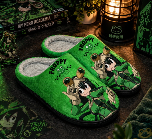 My Hero Academia Slippers Asui Tsuyu
