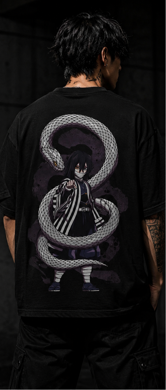T-shirt Obanai Iguro Demon Slayer