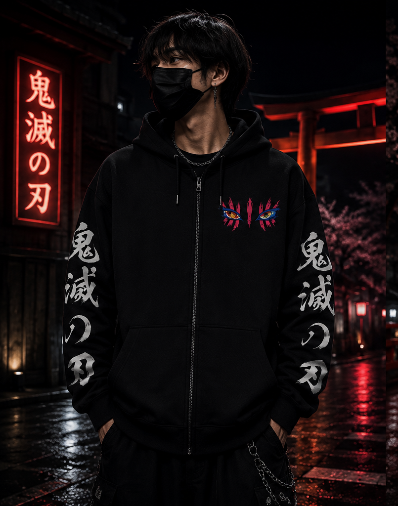 Hoodie Akaza Demon Slayer