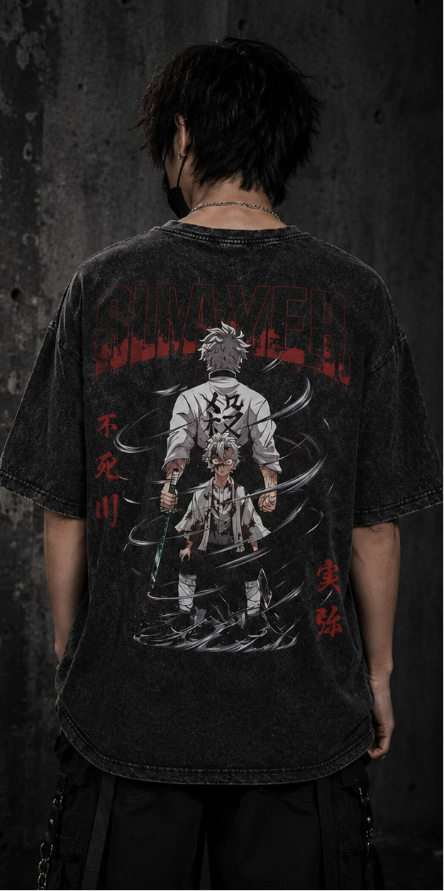T-Shirt Sanemi Shinazugawa Demon Slayer