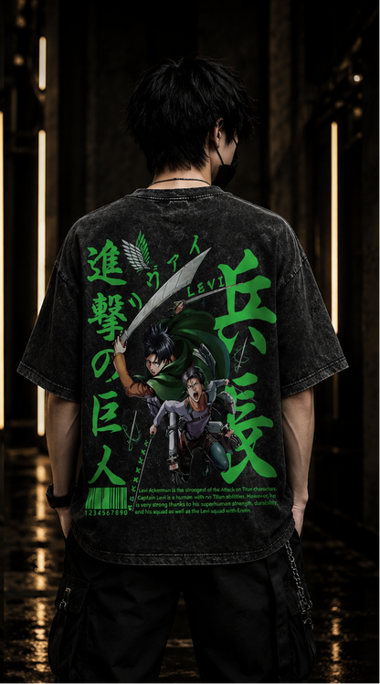 T-shirt  Levi Ackerman Attack on Titan
