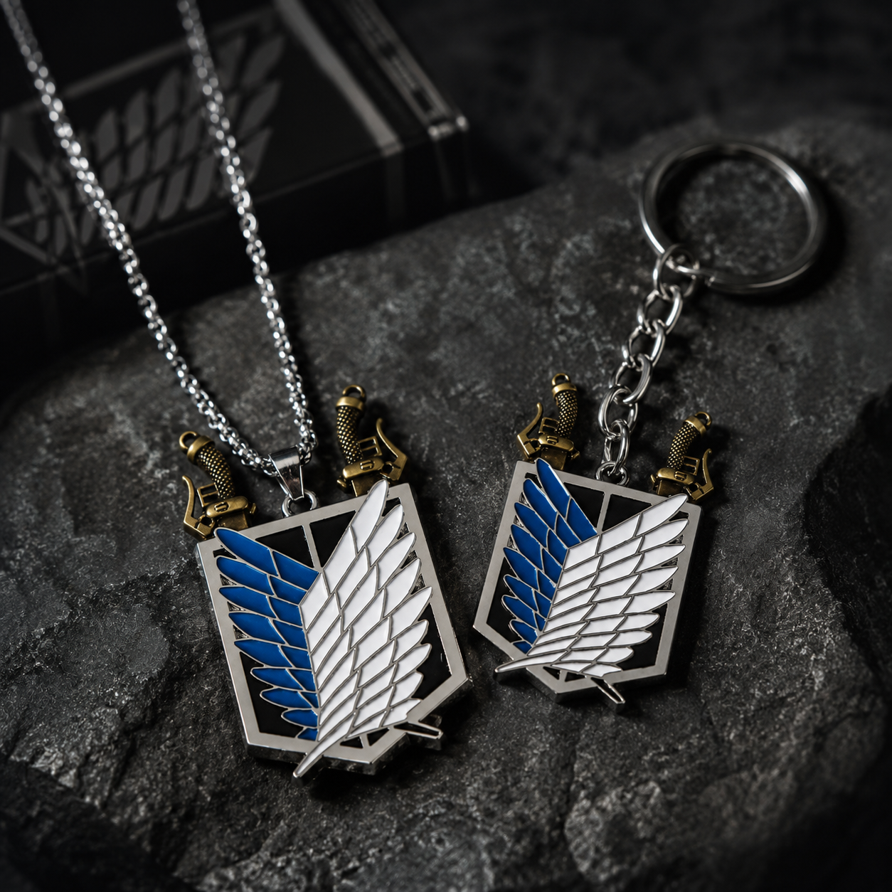 Necklace-Keychain Attack On Titan