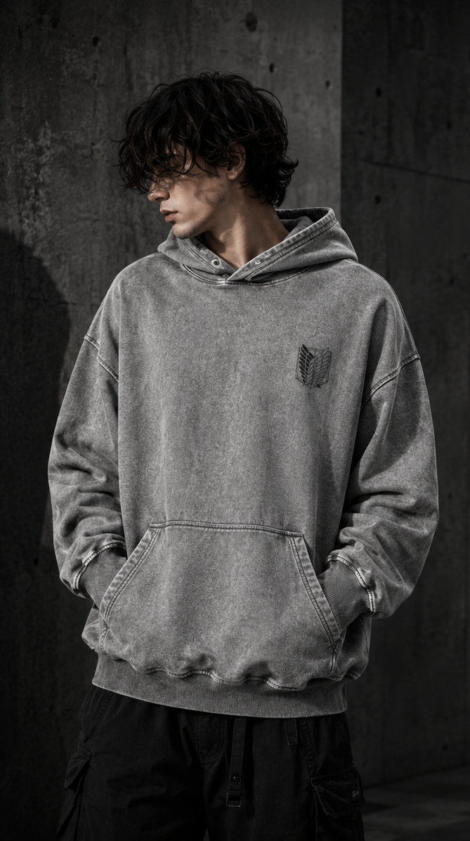Premium Hoodie Attack on Titan Levi