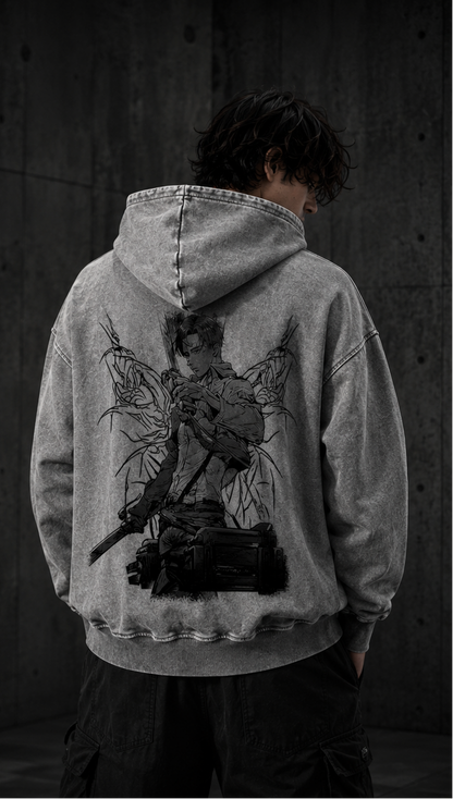Premium Hoodie Attack on Titan Levi