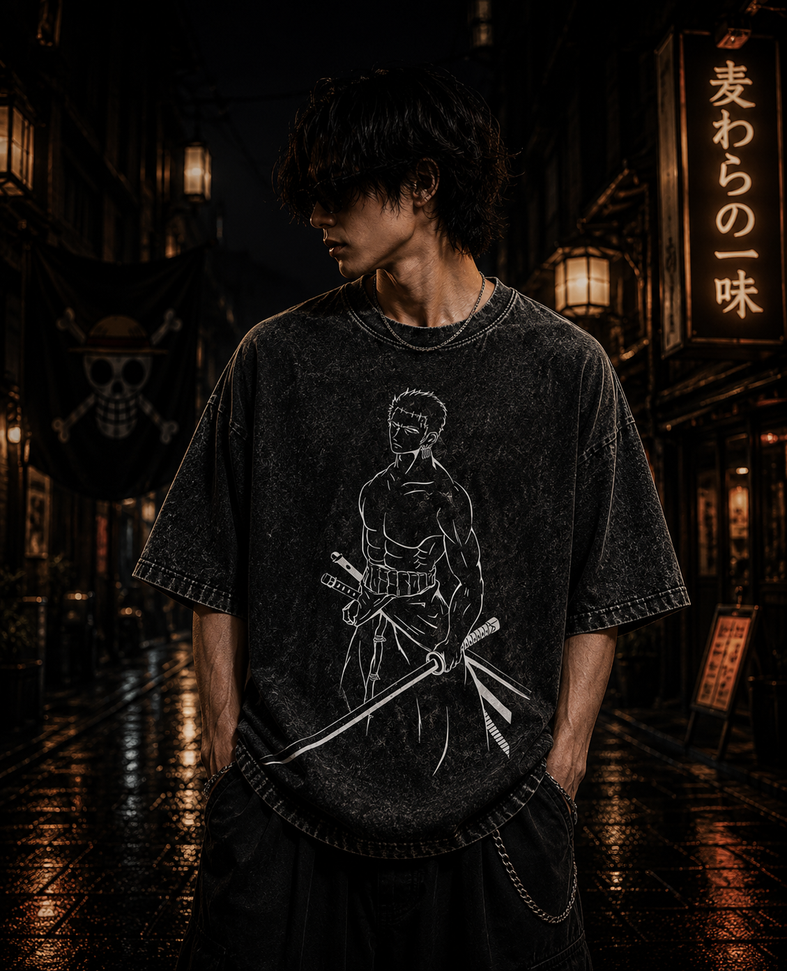 T-Shirt One Piece Roronoa Zoro