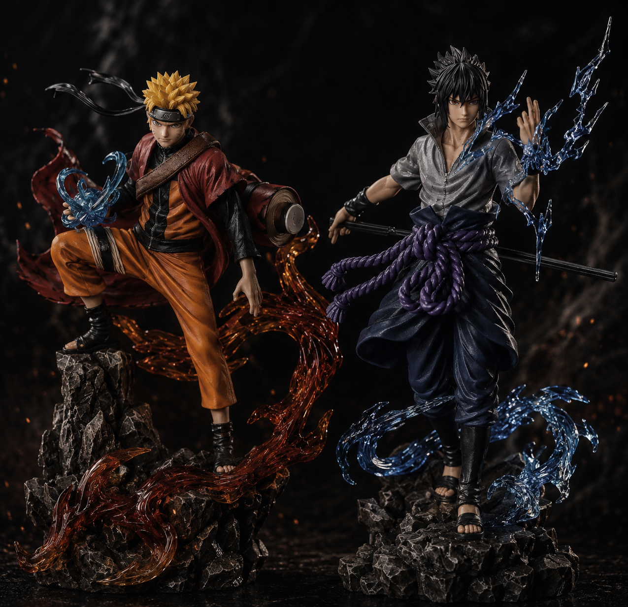 Figures Naruto/Sasuke