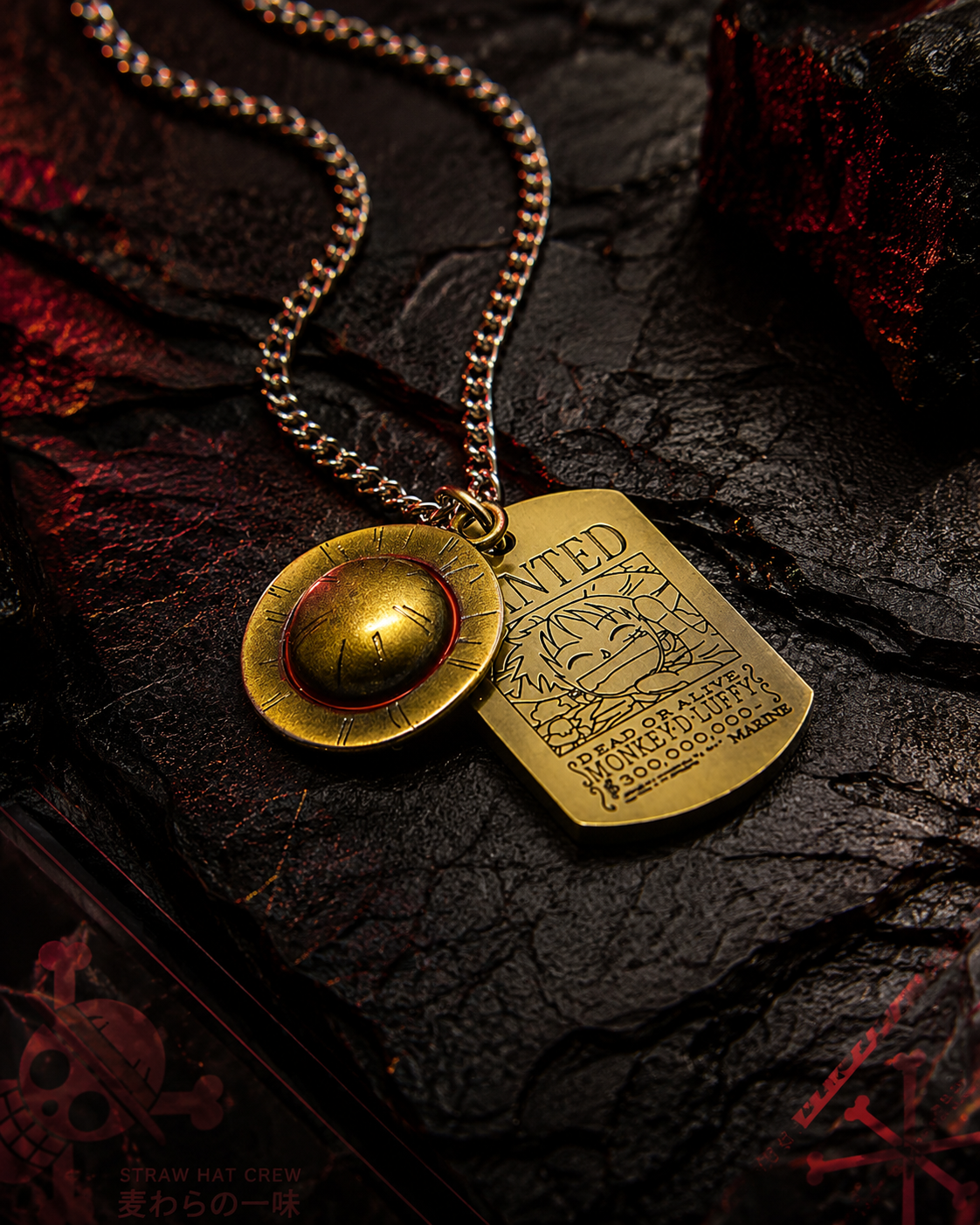 One Piece Necklace/Keychain