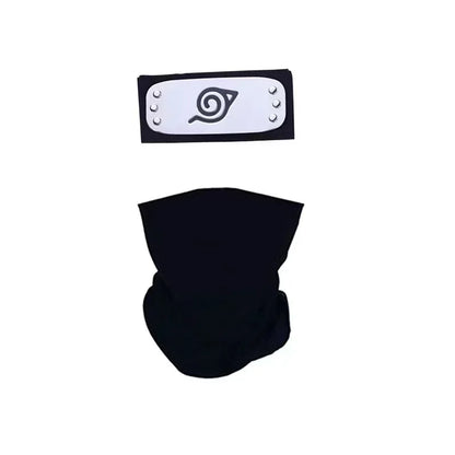 Naruto Cosplay Gloves Headband Kunai Mask