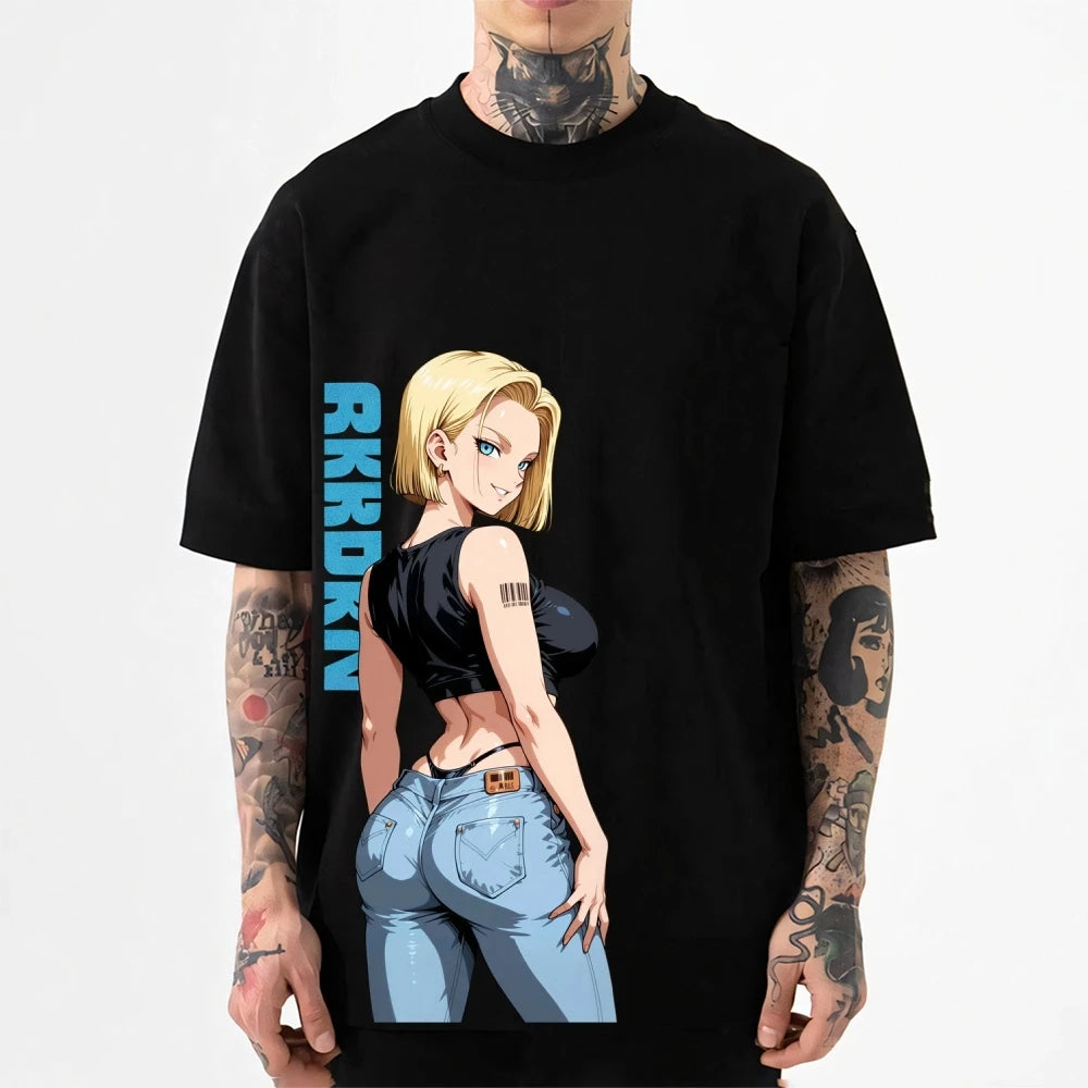 T-shirt Android 18 Dragon Ball