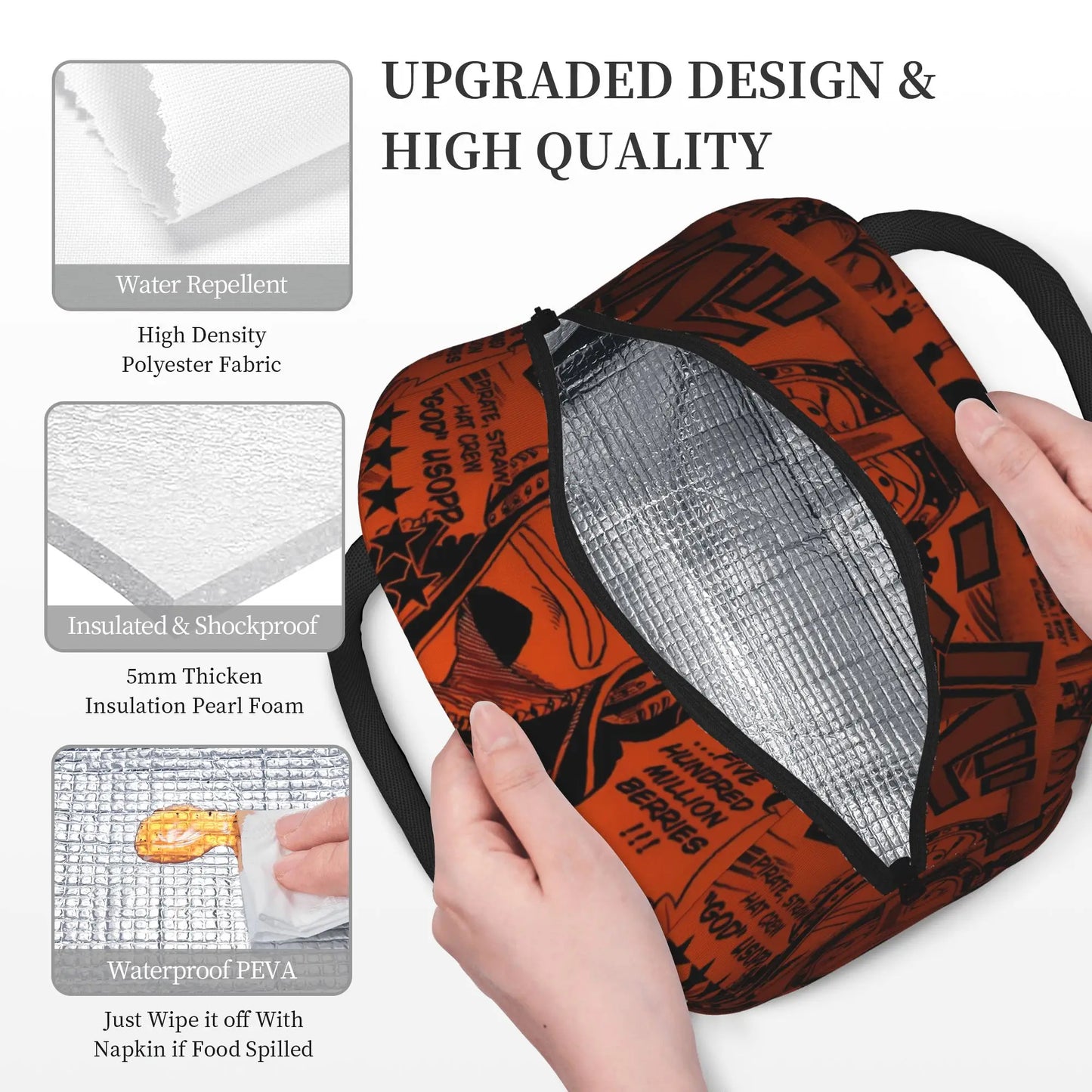 One Piece Lunch Bags