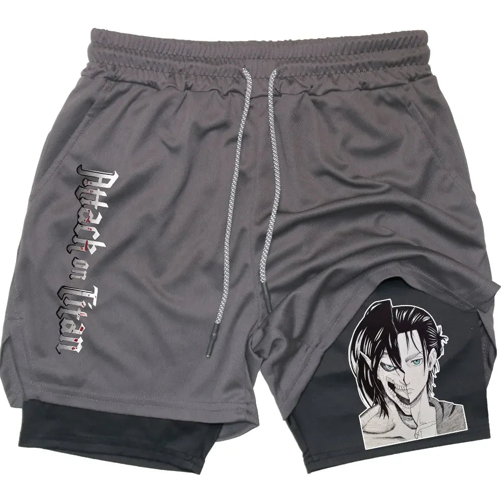 Attack on Titan Shorts (4 Options)