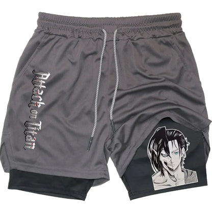Attack on Titan Shorts (4 Options)