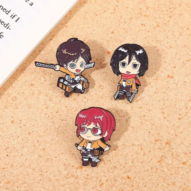 Attack on Titan Brooch