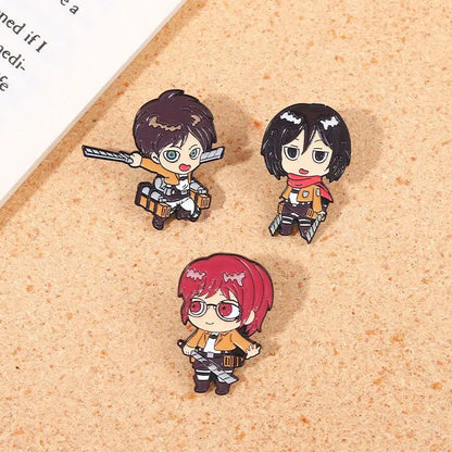 Attack on Titan Brooch
