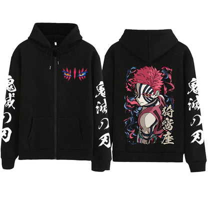 Hoodie Akaza Demon Slayer
