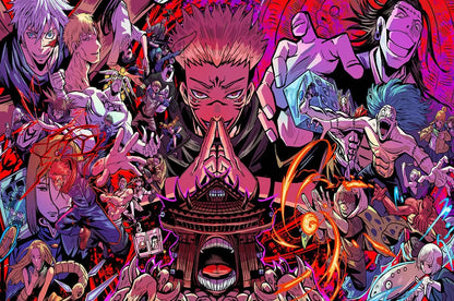 Póster Jujutsu Kaisen