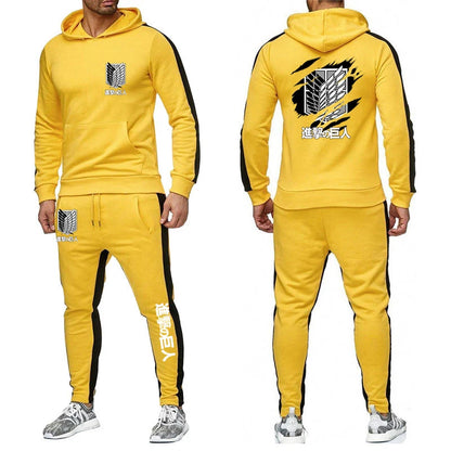Attack on Titan Hoodies+Pants Suits