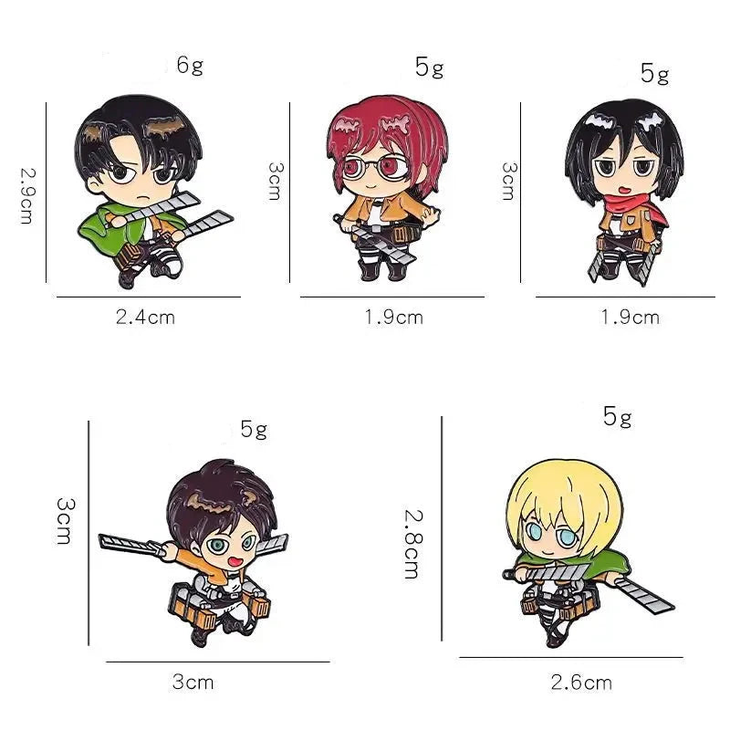 Attack on Titan Brooch