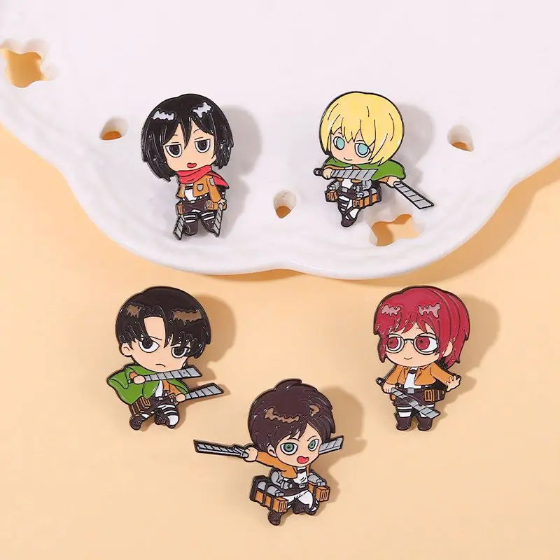 Attack on Titan Brooch