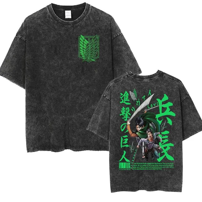 T-shirt  Levi Ackerman Attack on Titan