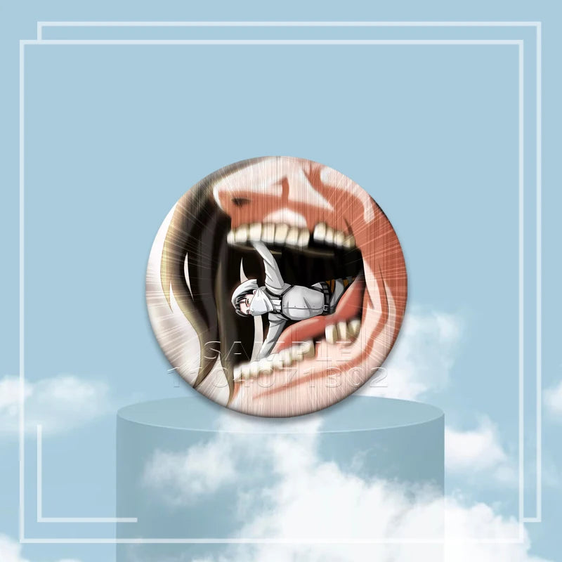 Attack on Titan Badges