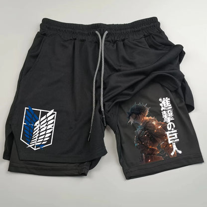 Attack on Titan Shorts (17 Options)