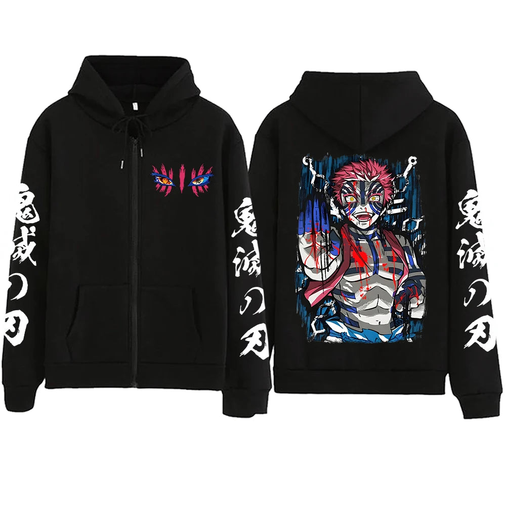 Hoodie Akaza Demon Slayer