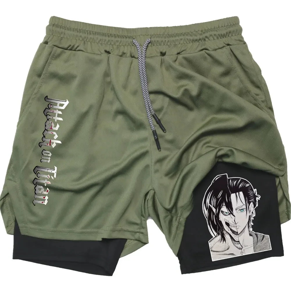 Attack on Titan Shorts (4 Options)