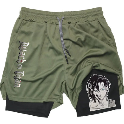 Attack on Titan Shorts (4 Options)
