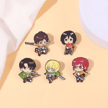 Attack on Titan Brooch