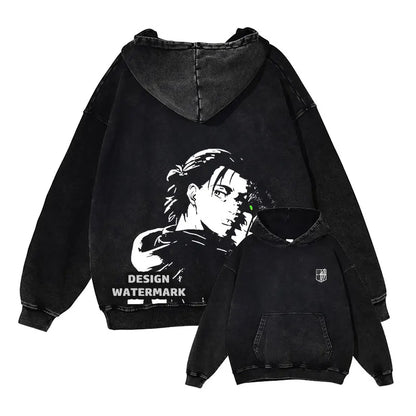 Premium Hoodie Attack on Titan Levi