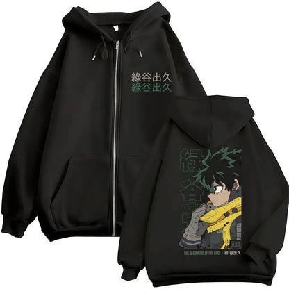 Sudadera con capucha My Hero Academia