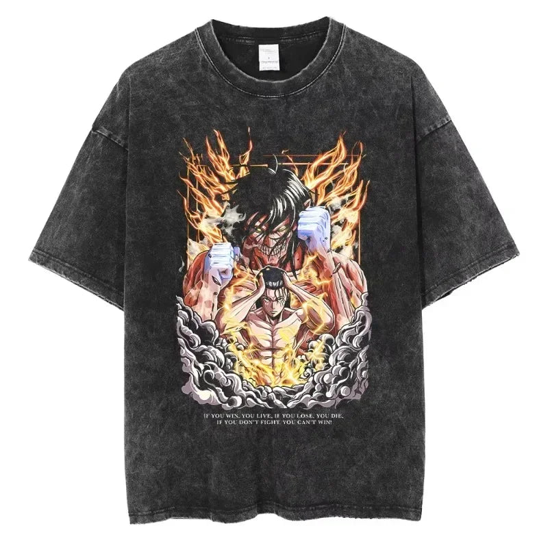 T-Shirts  Attack on Titan Eren Jaeger