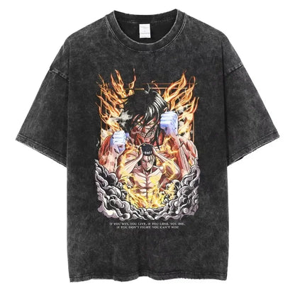 T-Shirts  Attack on Titan Eren Jaeger