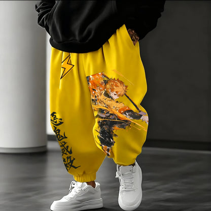 Demon Slayer Pants Zenitsu Agatsuma
