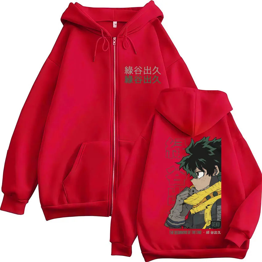 Sudadera con capucha My Hero Academia