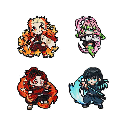 4pcs Pins Demon Slayer