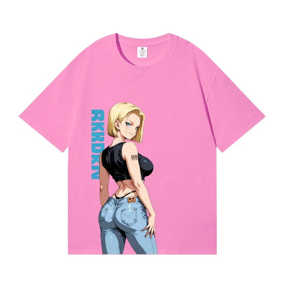T-shirt Android 18 Dragon Ball