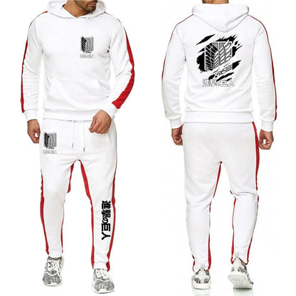 Attack on Titan Hoodies+Pants Suits