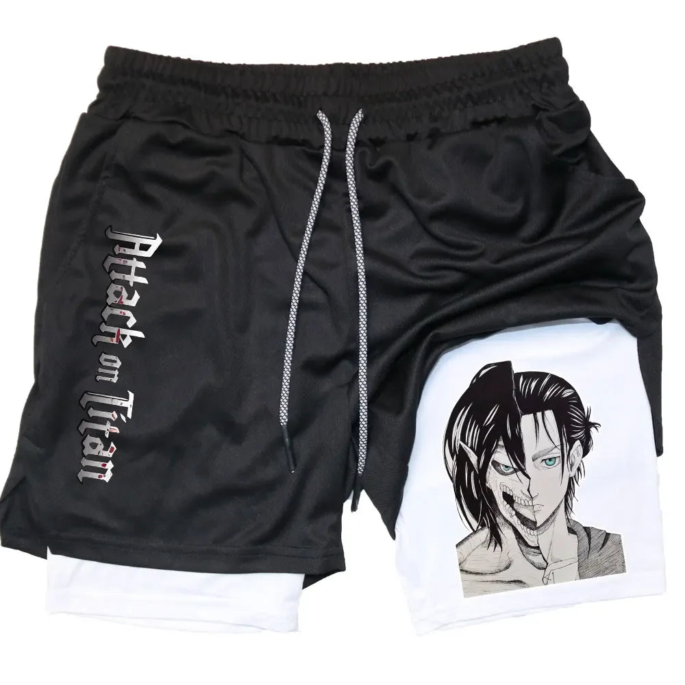 Attack on Titan Shorts (4 Options)