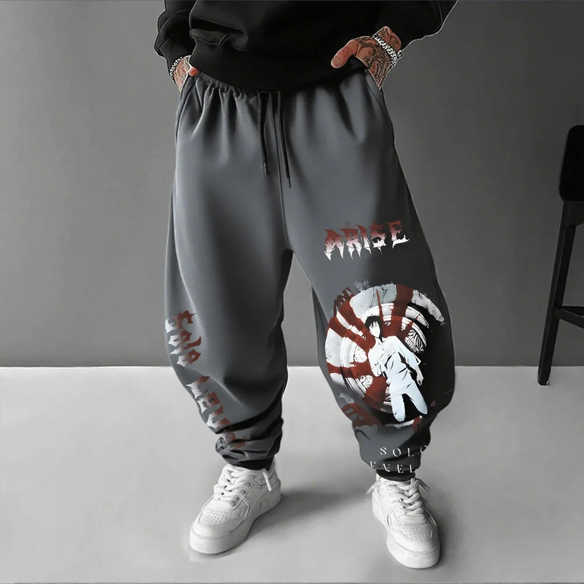 Solo Leveling Pants Graphic