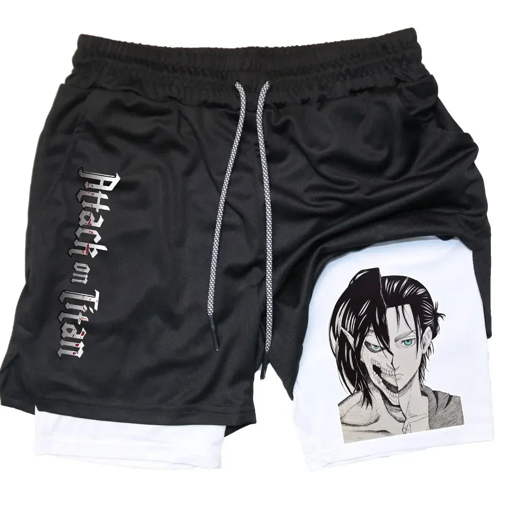 Attack on Titan Shorts (4 Options)