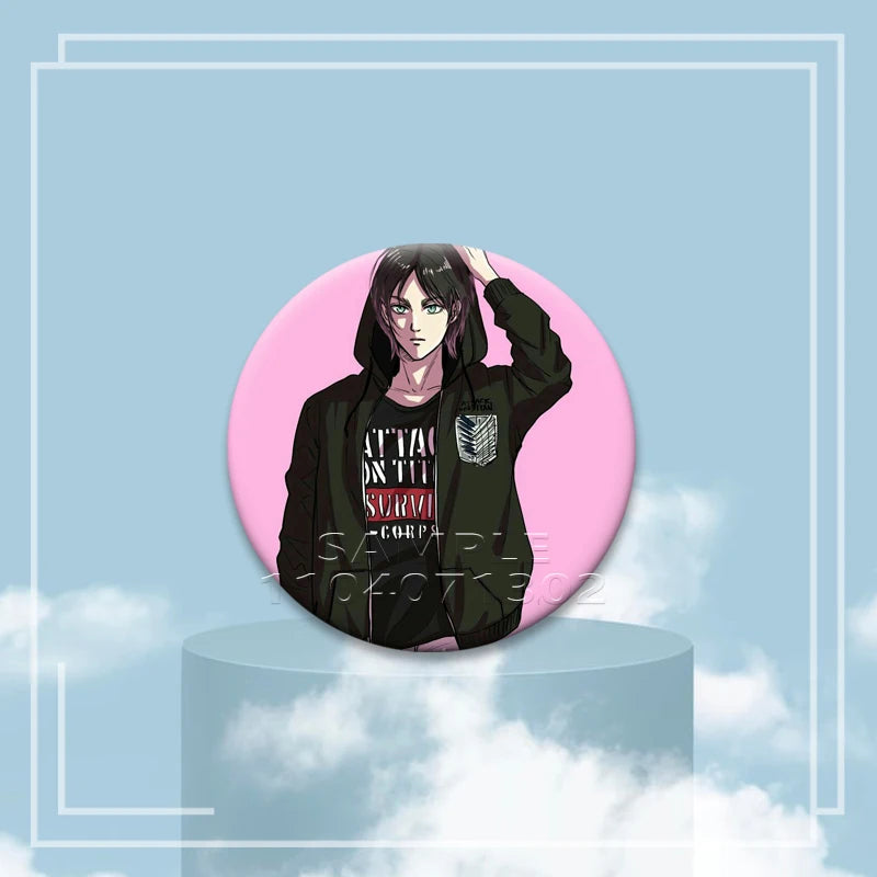 Attack on Titan Badges