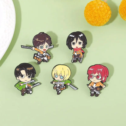Attack on Titan Brooch