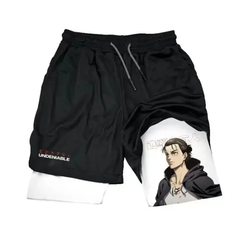 Shorts Attack on Titan Levi-Eren