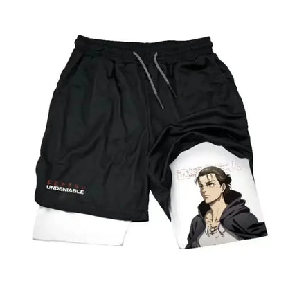 Shorts Attack on Titan Levi-Eren
