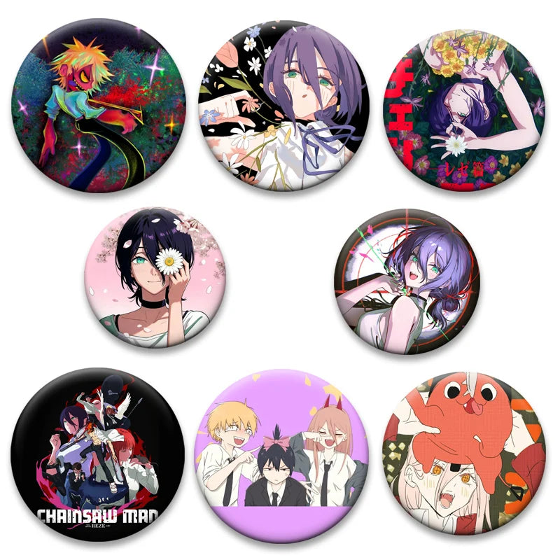 Chainsaw Man Badges