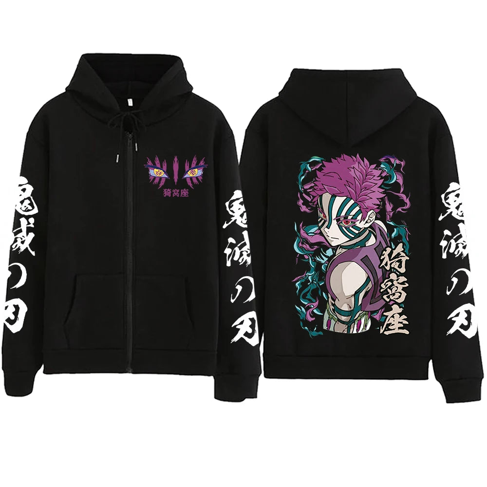Hoodie Akaza Demon Slayer
